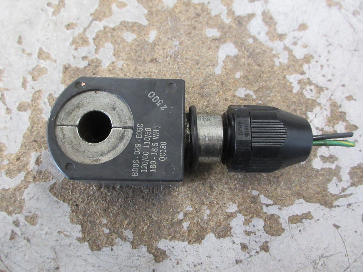 Parker Solenoid Coil R-EH4C05 120V @ 60Hz 110V @ 50Hz Used