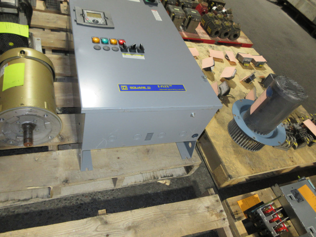 Square D E-Flex Altivar AC Drive 8839 EFDLG4VY A07B08 Ser. B 25HP 3Ph Used