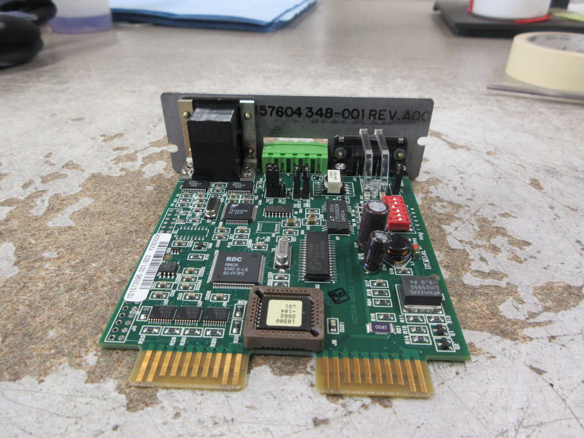 Eaton Modbus Card 101073596-001 Rev. B03 Used