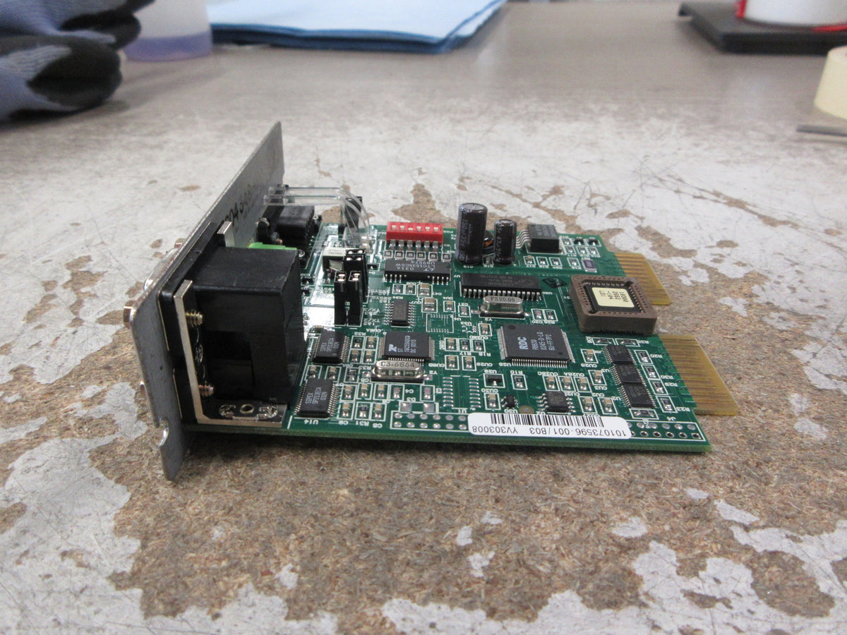 Eaton Modbus Card 101073596-001 Rev. B03 Used