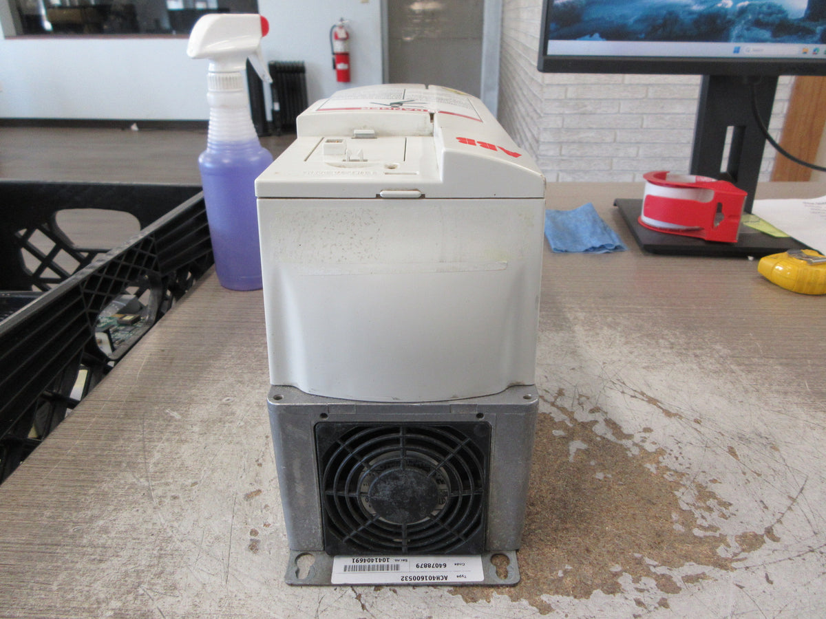 ABB CH401 AC Drive ACH401600532 5HP 3Ph Input: 3~380-480V , 8.3A , 48-63Hz Used