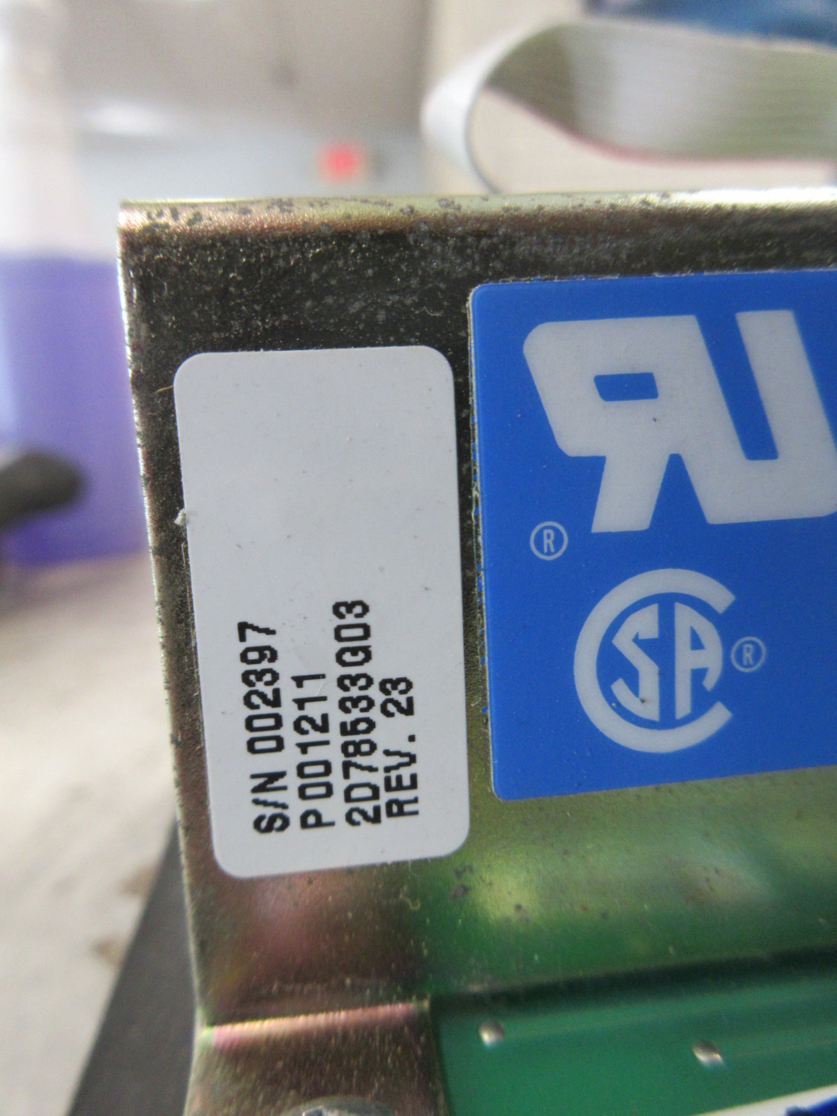 Cutler-Hammer IQ Data Power Meter 2D78533G03 Rev. 23 Used