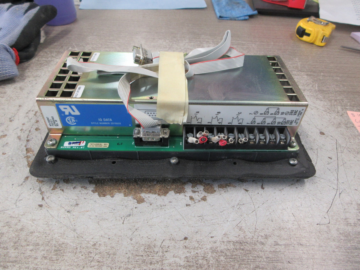 Cutler-Hammer IQ Data Power Meter 2D78533G03 Rev. 23 Used