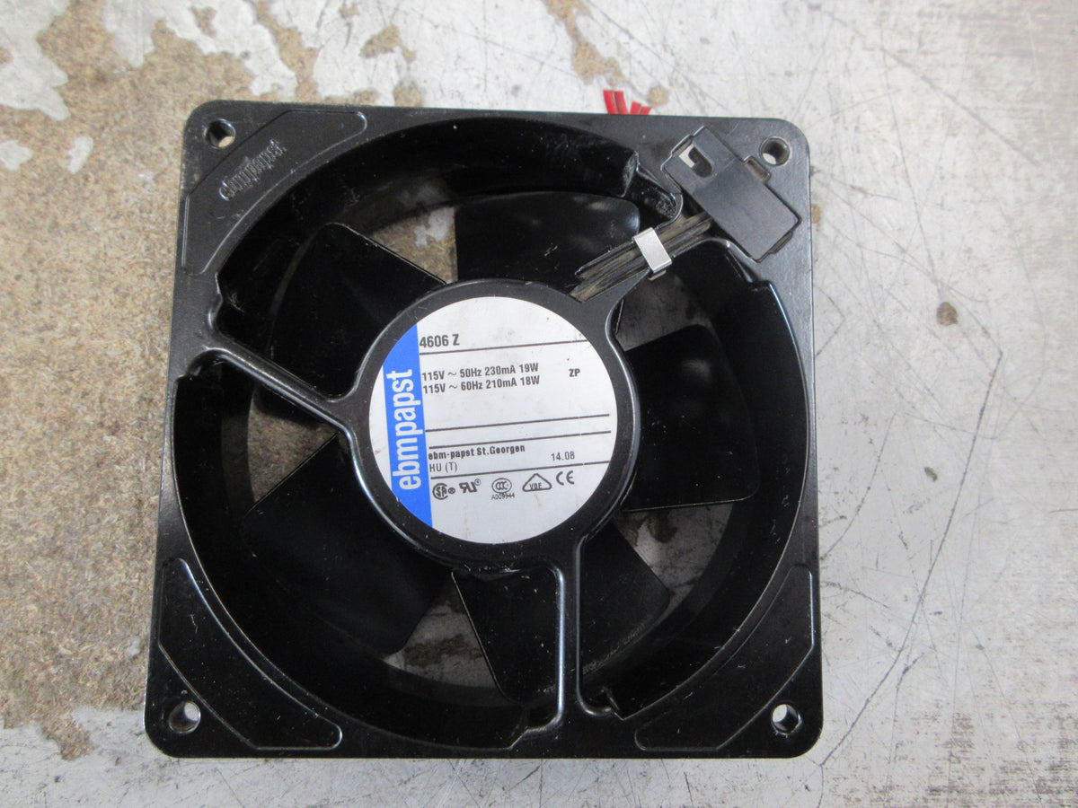 Ebmpapst Axial Fan 4606 Z 115V 50/60Hz 230/210mA 19/18W Used