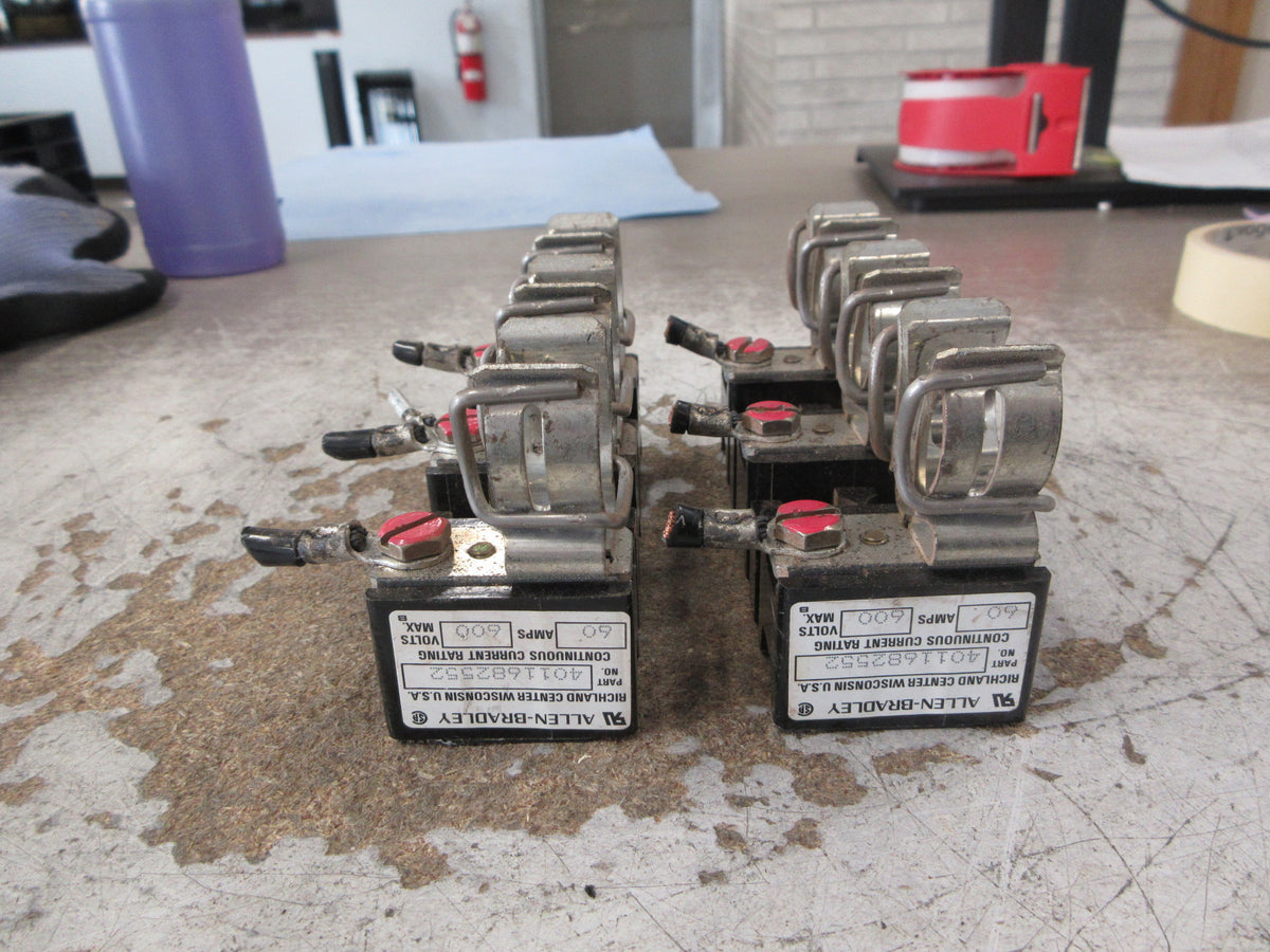 Allen-Bradley Fuseholder 4011682552 60A 600V 3P *1 Set* Used