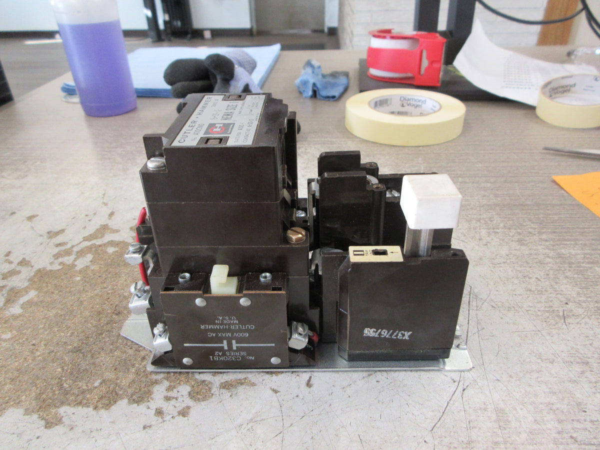 Cutler-Hammer Size 1 Starter A10CN0 Ser. A1 120V Coil 27A Used