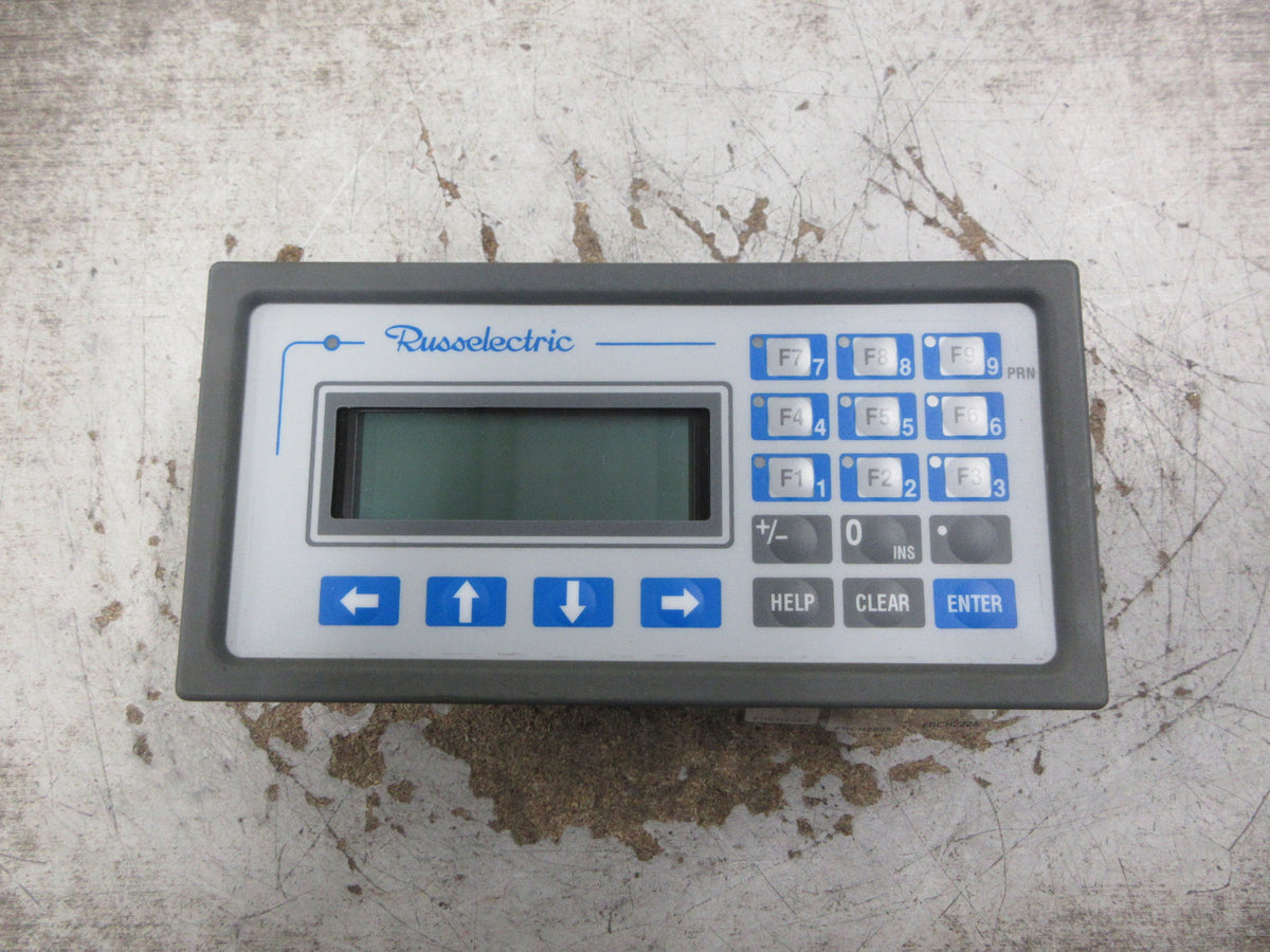 Russelectric Sitek Operator Interface Panel MD02R-04-4445 H/W Ver. 32A Used
