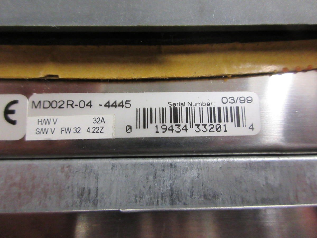 Russelectric Sitek Operator Interface Panel MD02R-04-4445 H/W Ver. 32A Used