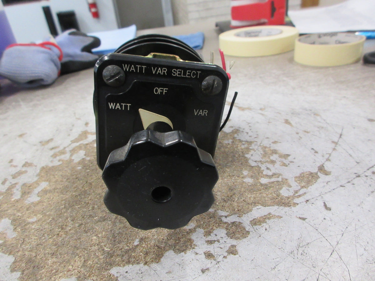 Electroswitch Series 24 Watt Var Select Rotary Switch 2407C Used