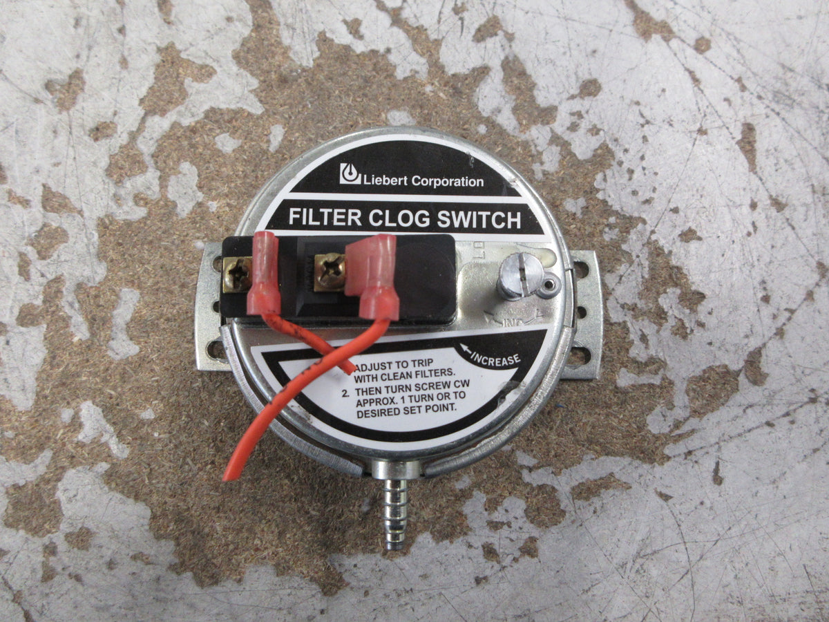 Liebert Filter Clog Switch 128199P1 Model #: RFS-4100-003 Used