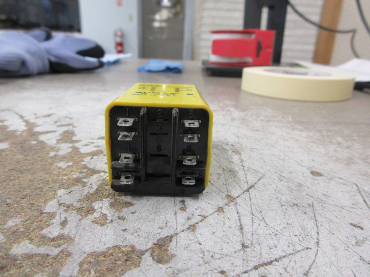 AMF Potter & Brumfield Time Delay Relay CUB-51-70120 Range: 1-120 SEC Used
