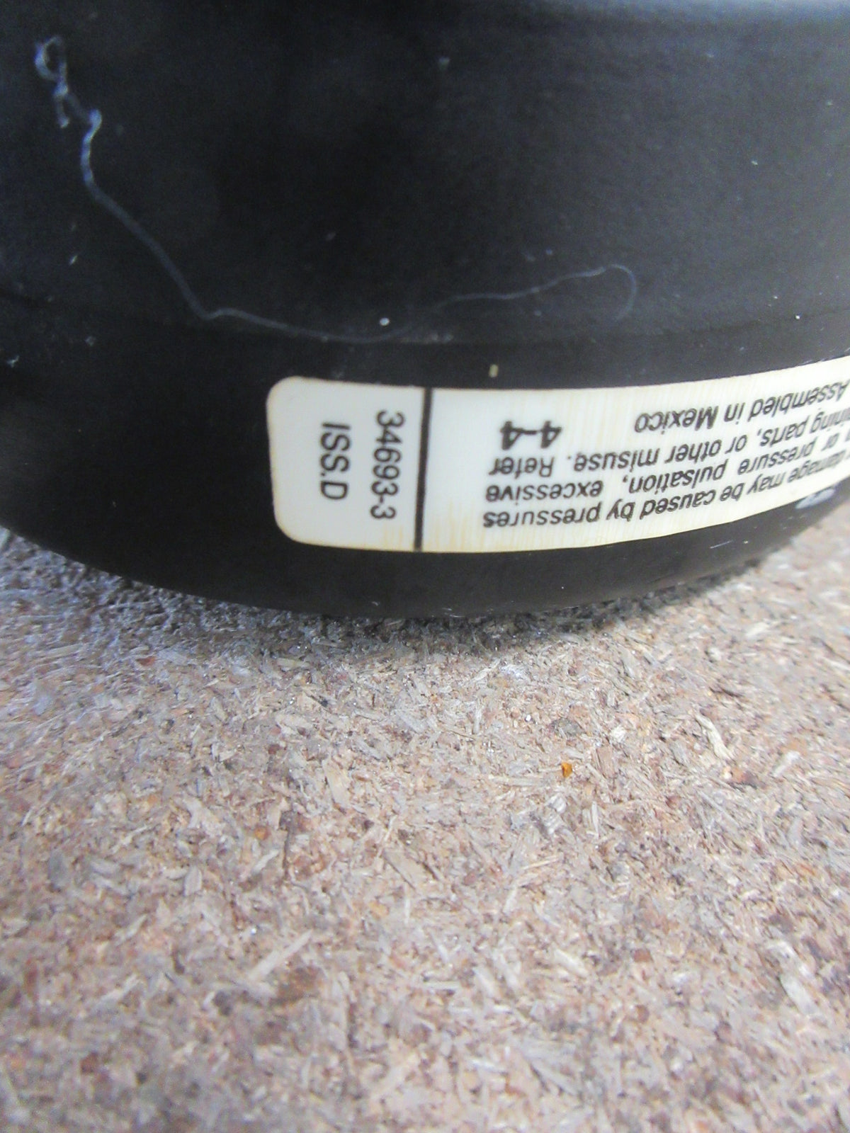 Marsh Pressure Gauge 34693-3 Iss. D Range: 0-30 PSI Used