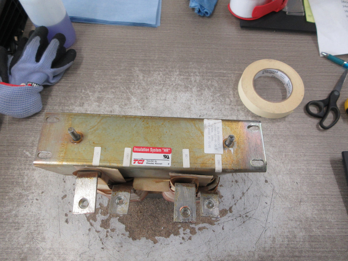 Allen-Bradley DC Link Choke A-21803-011-04 470uH 100A Used