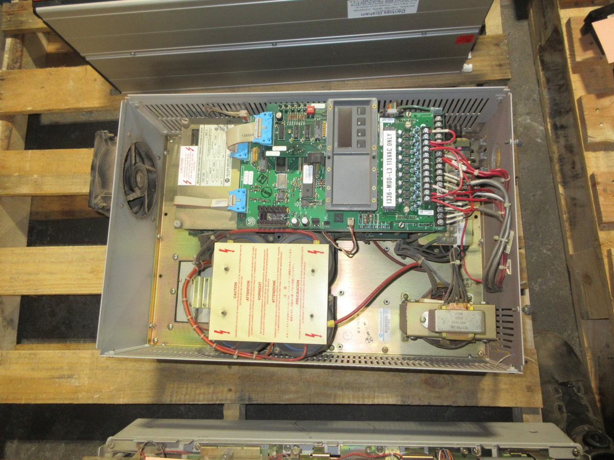 Allen-Bradley 1336 AC Drive 1336-B025-EAF-S1 Ser. A 25HP 3Ph Used