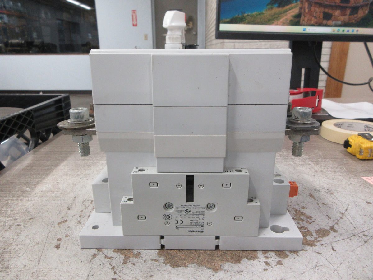 Allen-Bradley Contactor 100-D420 380-500V Coil 420A 600V 3Ph Used