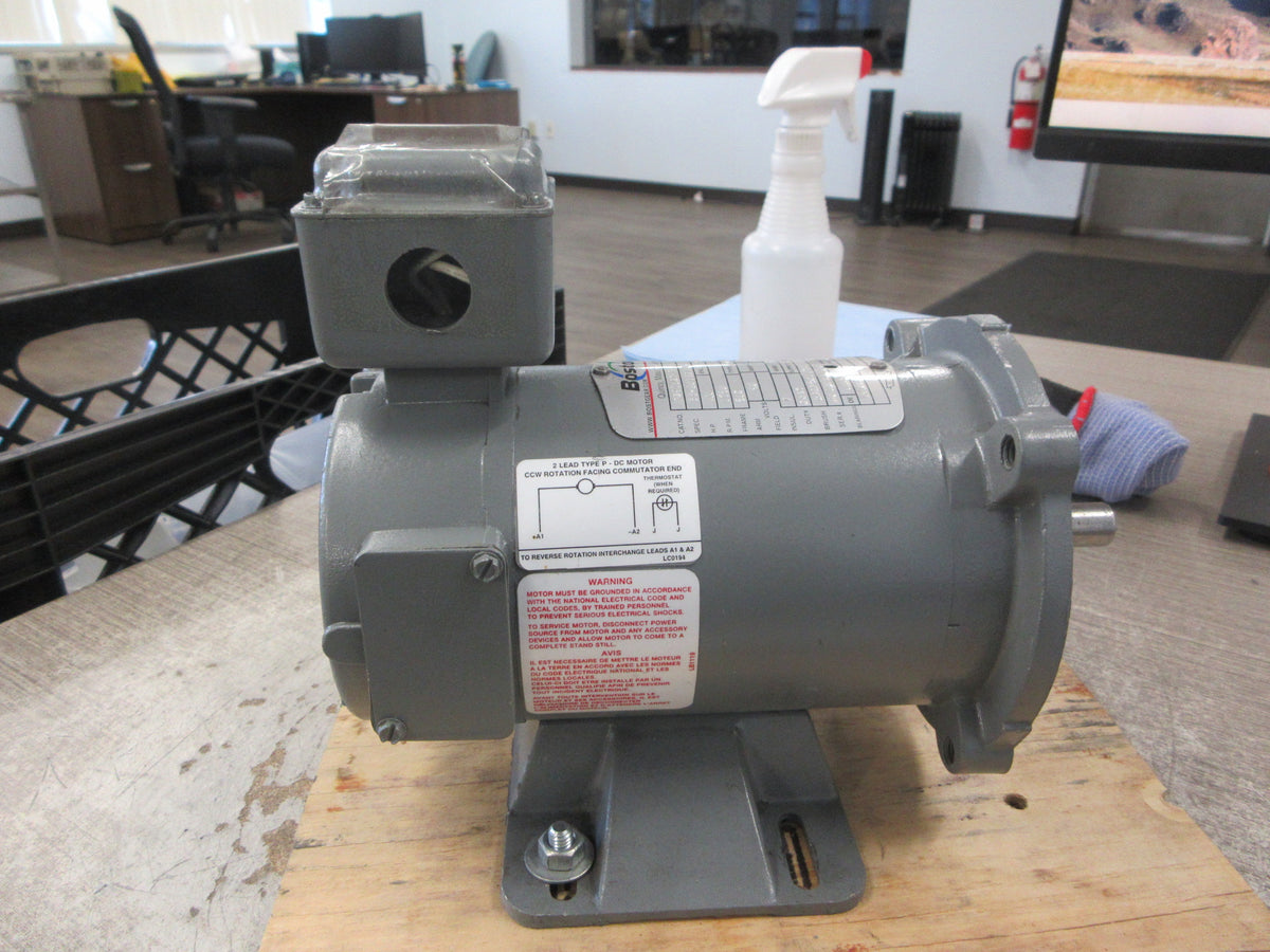 Boston DC Motor PM916AT-B .16HP 90V 1750RPM 1.7A Frame: 56C New Surplus
