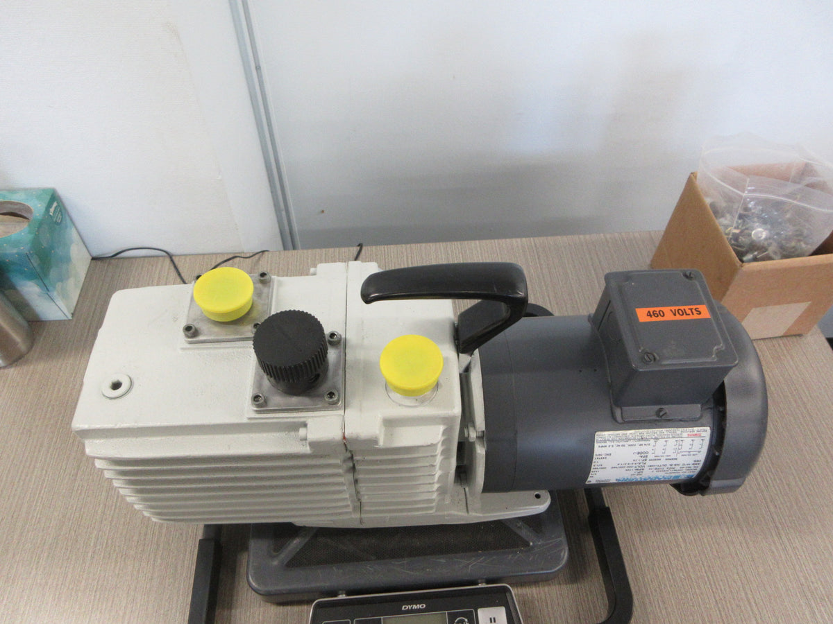 Leybold Trivac D16A Vacuum Pump 898033 1HP 200-230/460V 14.1 CFM New Surplus