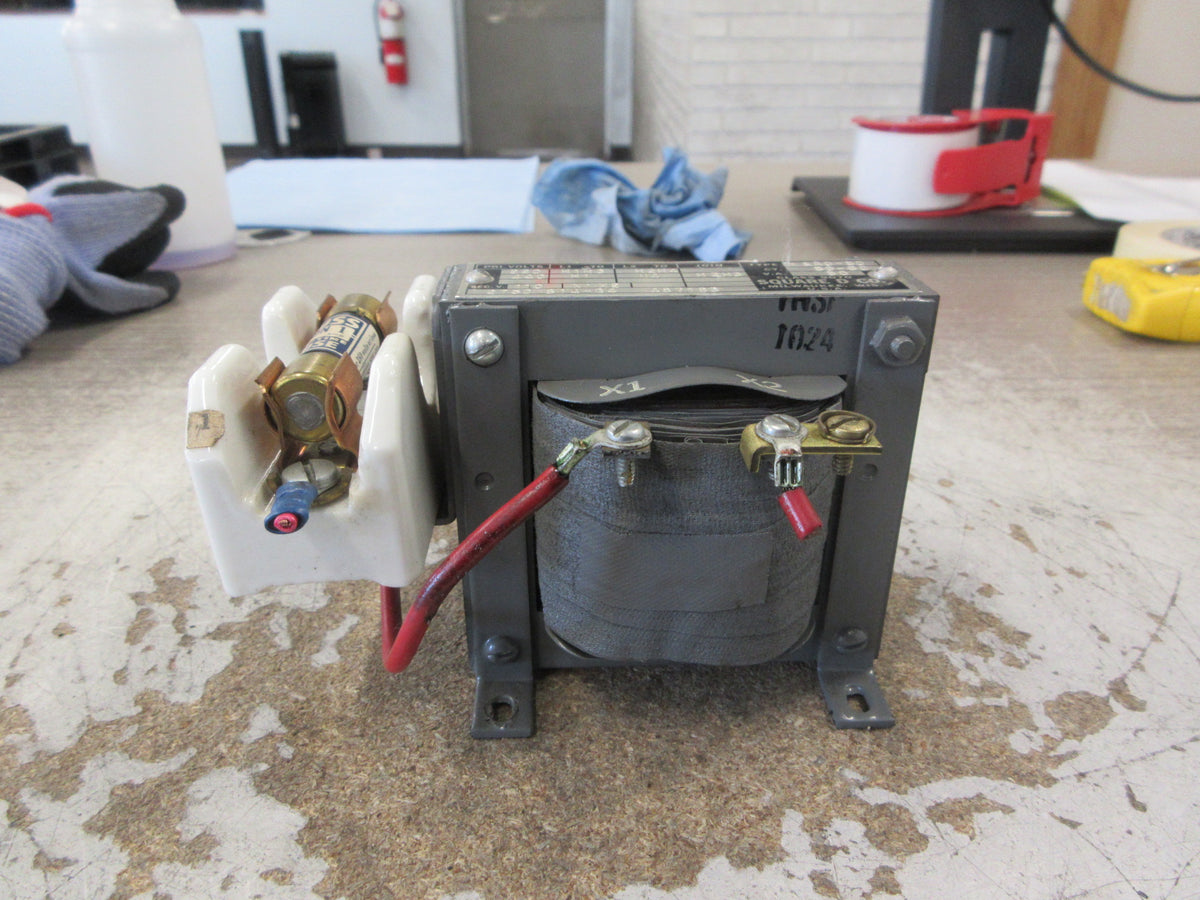Square D Transformer 9070 AA0-50 50VA Pri: 220/440V Sec: 110V 50-60Hz Used