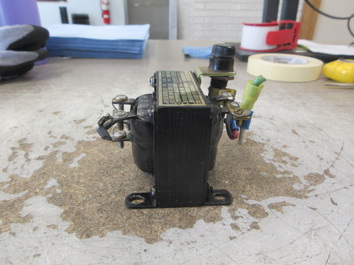 Square D Transformer 9070 E0-1 Ser. A 50VA Pri: 240/480V Sec: 120V W/Fuse Used