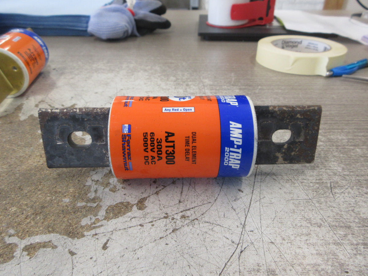 Ferraz Shawmut Amp-Trap 2000 Fuse AJT300 300A 600V Used