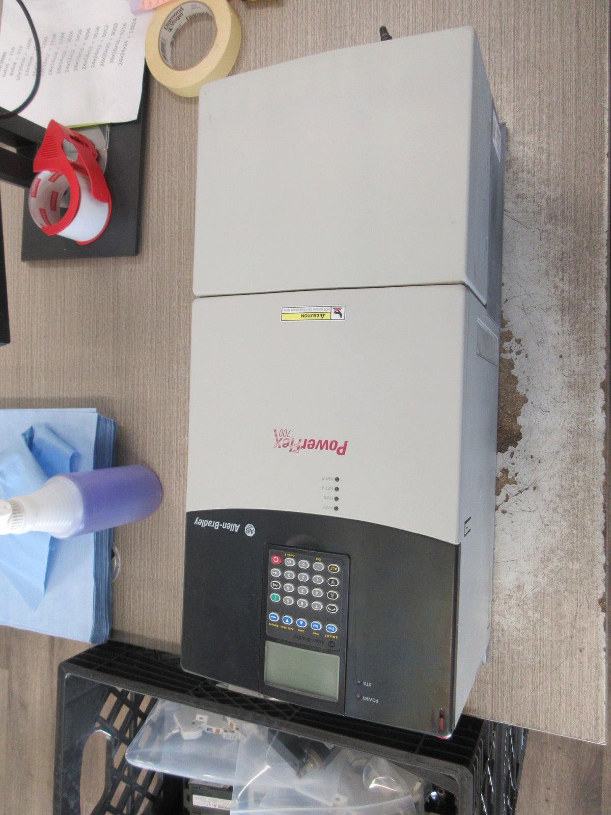 Allen-Bradley PowerFlex 700 AC Drive 20BD040A0AYNAND0 Ser. B 30HP 3Ph Used