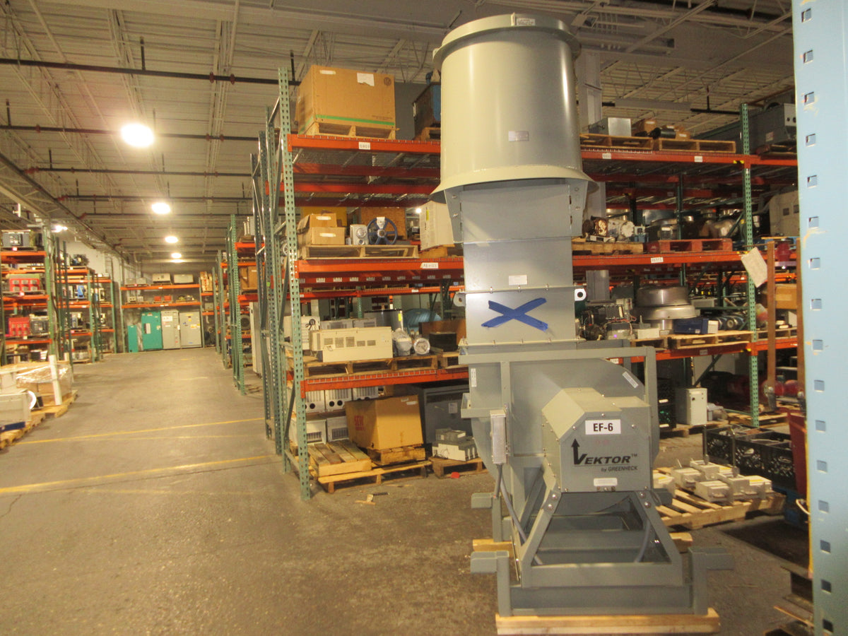 Greenheck Vektor-CD Centrifugal High Pump Dilution Laboratory Exhaust Fan Used