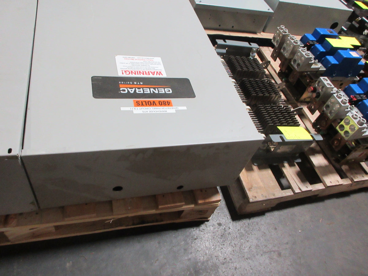 Generac RTS Series Automatic Transfer Switch RTSN100K3 100A 277/480V Used