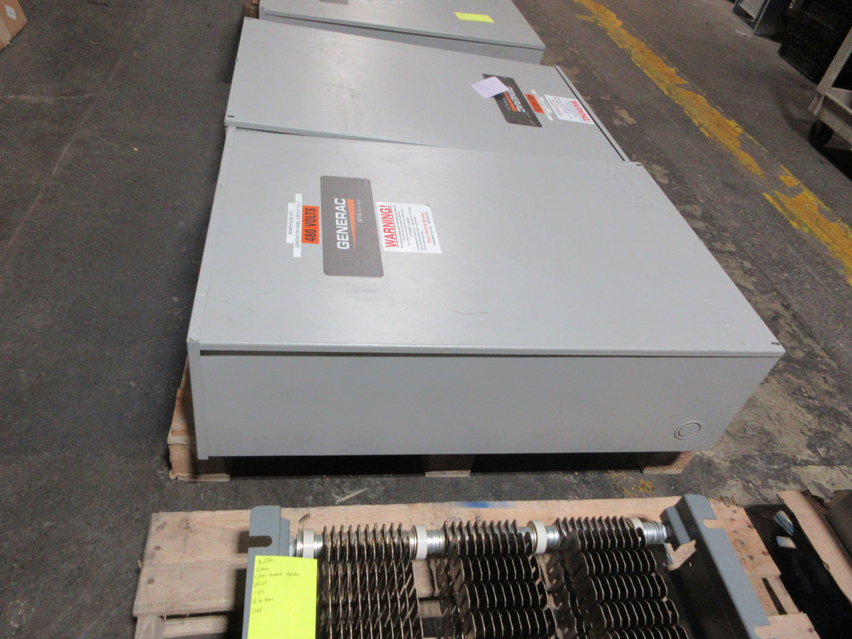 Generac RTS Series Automatic Transfer Switch RTSN100K3 100A 277/480V Used