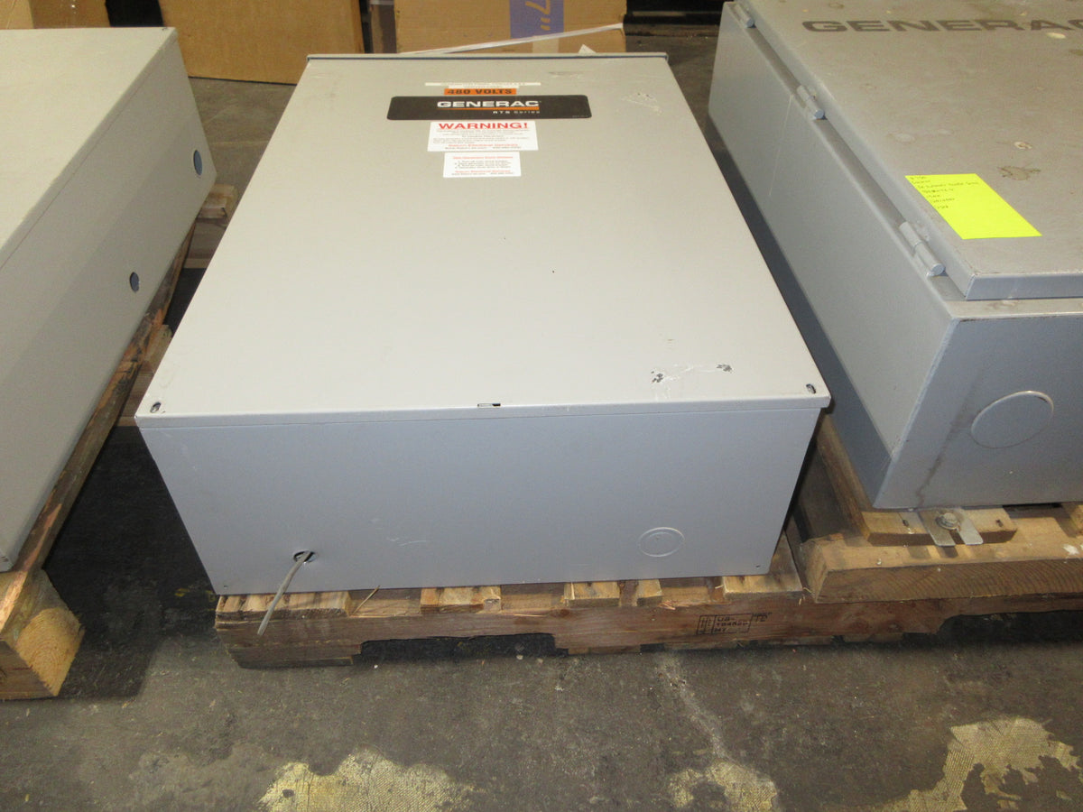 Generac RTS Series 3R Automatic Transfer Switch RTSN100K3 100A 277/480V Used