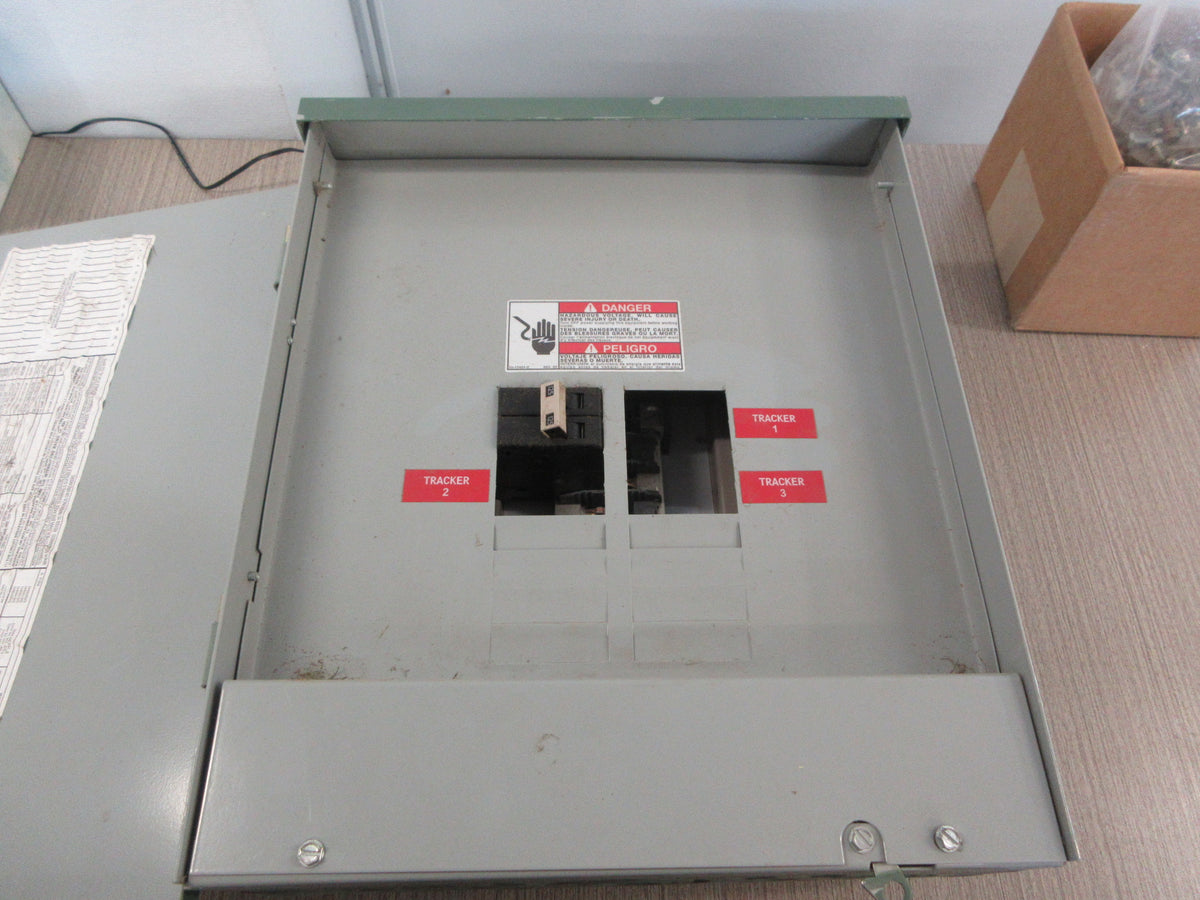 Eaton 3R Load Center 125A Main Breaker 120/240V 1Ph 12-Slot Used