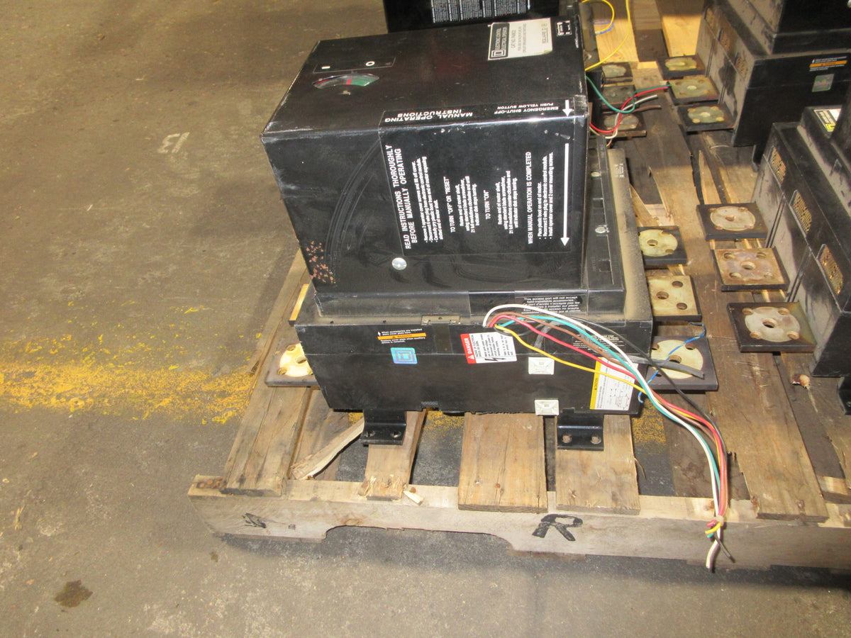 Square D Electrically Operated DC Circuit Breaker PAF362000DC1680 2000A Used