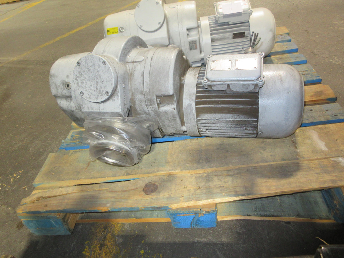 Leybold Vacuum Pump WSU 501 3HP 230/460V 2900/3480RPM 50/60Hz Used