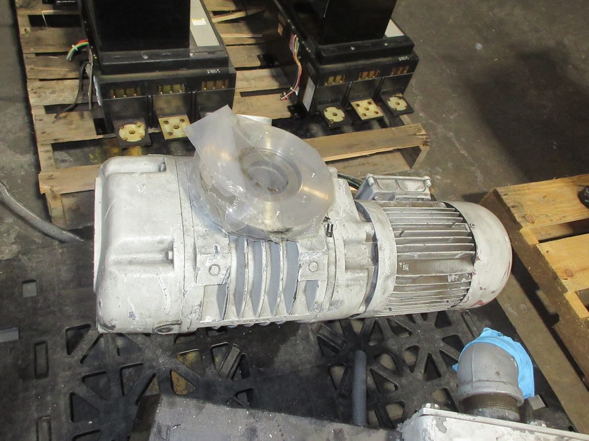 Leybold Vacuum Pump WSU 501 3HP 2900/3480RPM 230/460V 50/60Hz Used