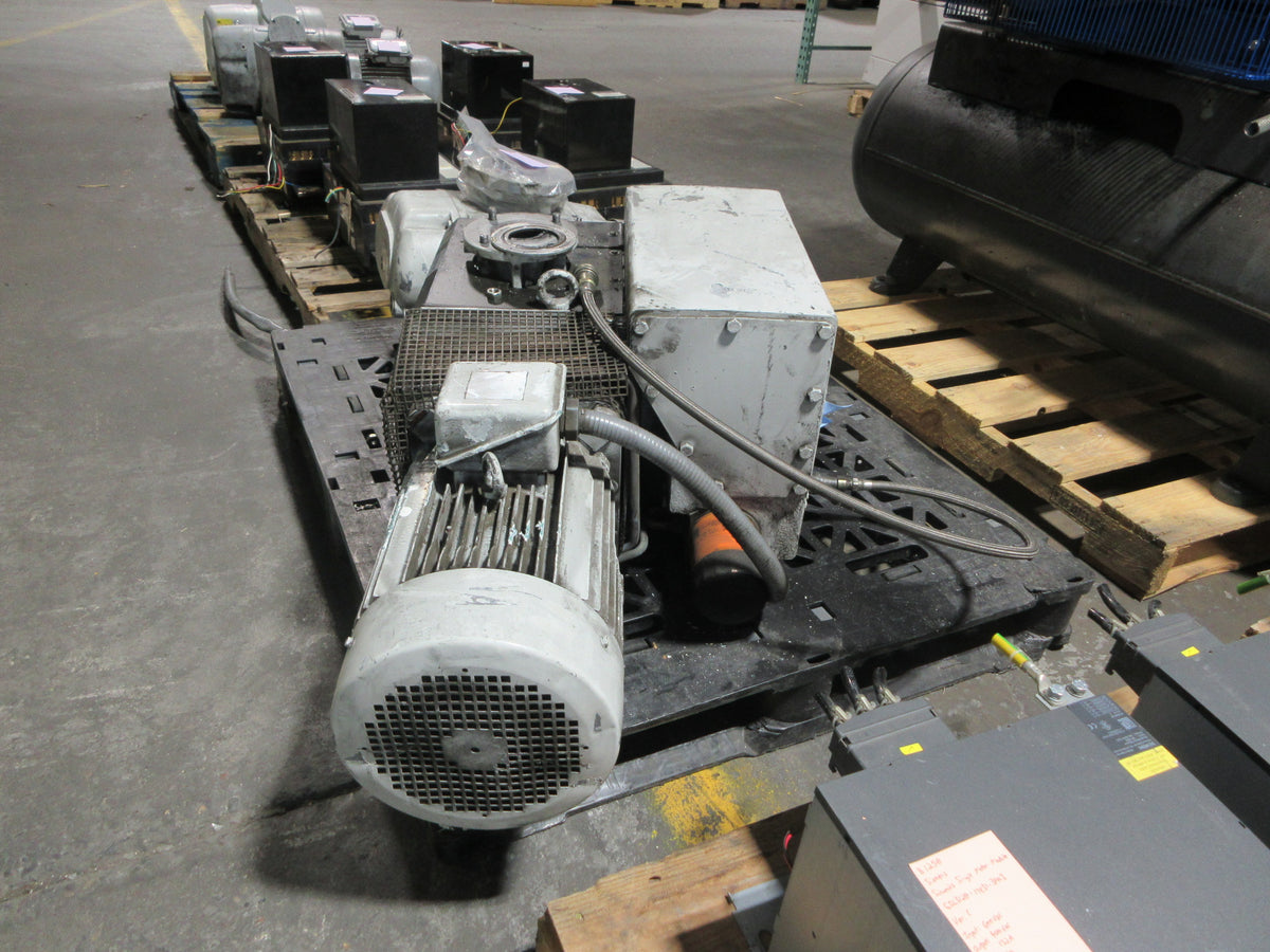 Leybold SogeVac Rotary Vane Vacuum Pump SV200 950 27 7.5HP 130 CFM Used