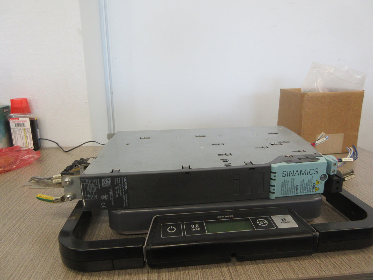 Siemens Single Motor Module 6SL3120-1TE21-0AA3 Ver. D Input: 600VDC Used