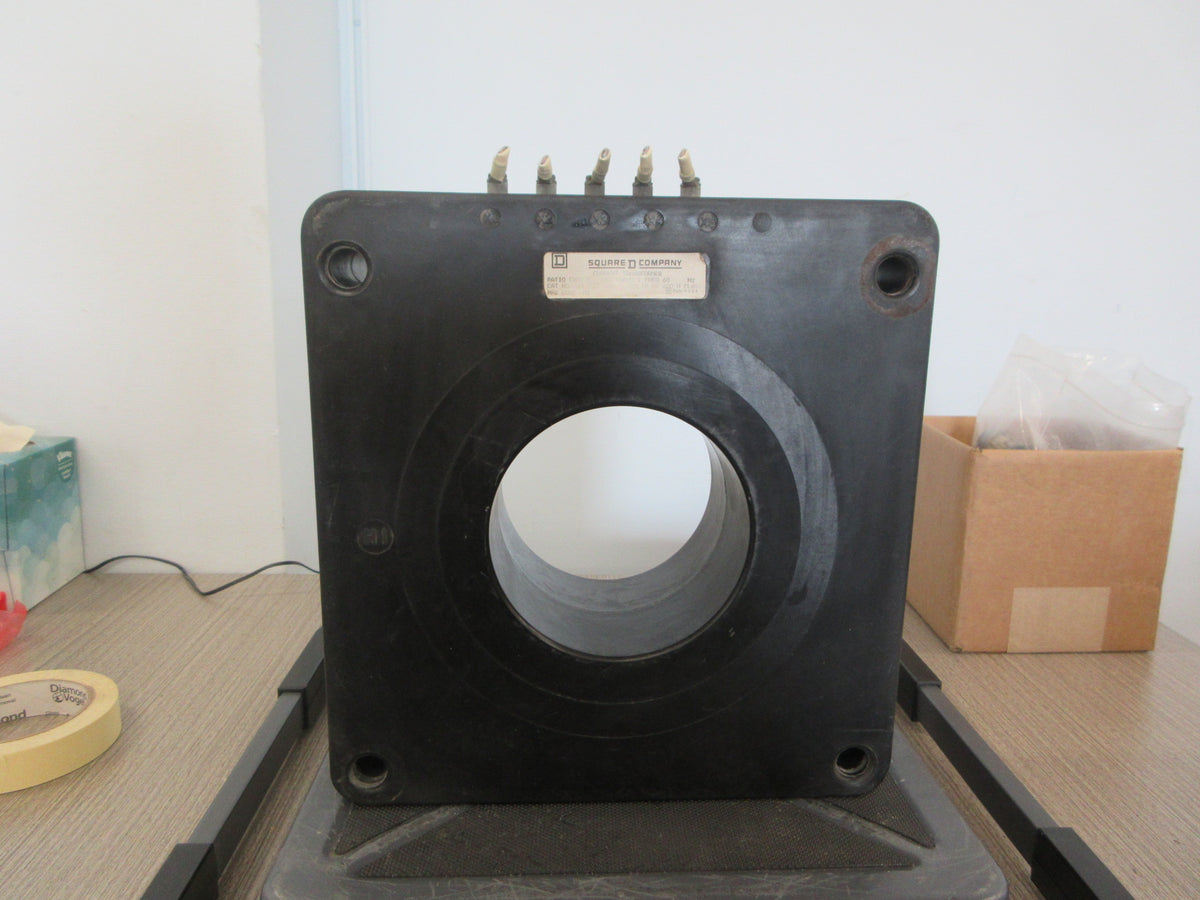 Square D Current Transformer 311-122-001 Ratio 1200:5A 600V 60Hz 10KV BIL Used