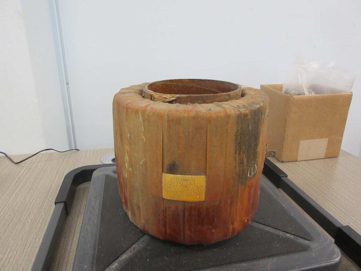 Westinghouse Type BYZ Current Transformer 592C102G03 Ratio 100:5A Used