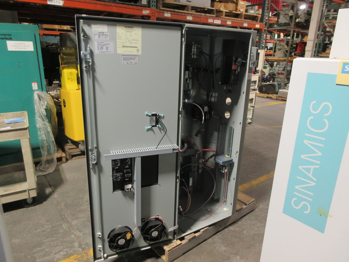 Siemens Sinamics G120E AC Drive 6SL3710-1BJ26-0AU0 G84+K21 40HP 3Ph Used