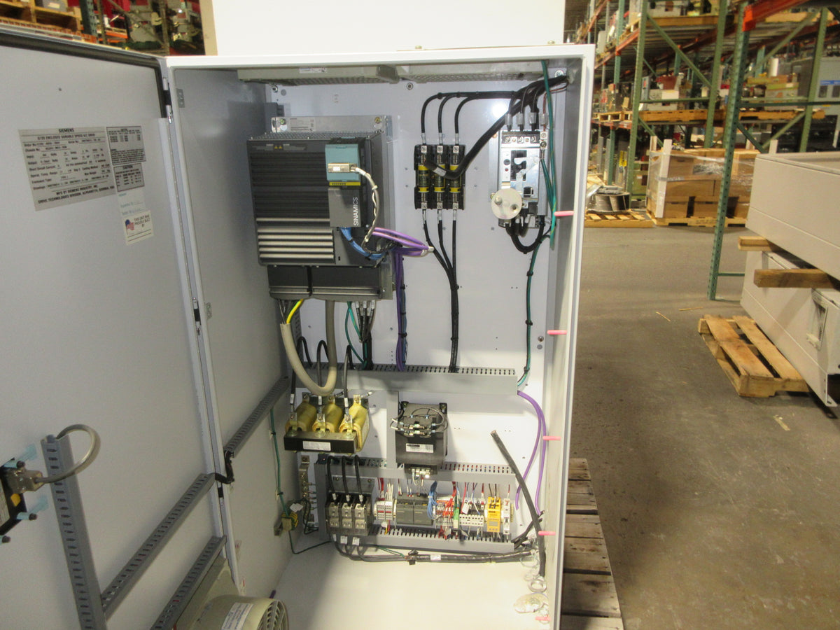 Siemens Sinamics G120 AC Drive 6SL3224-OBE31-5UA0 25HP 3Ph Used