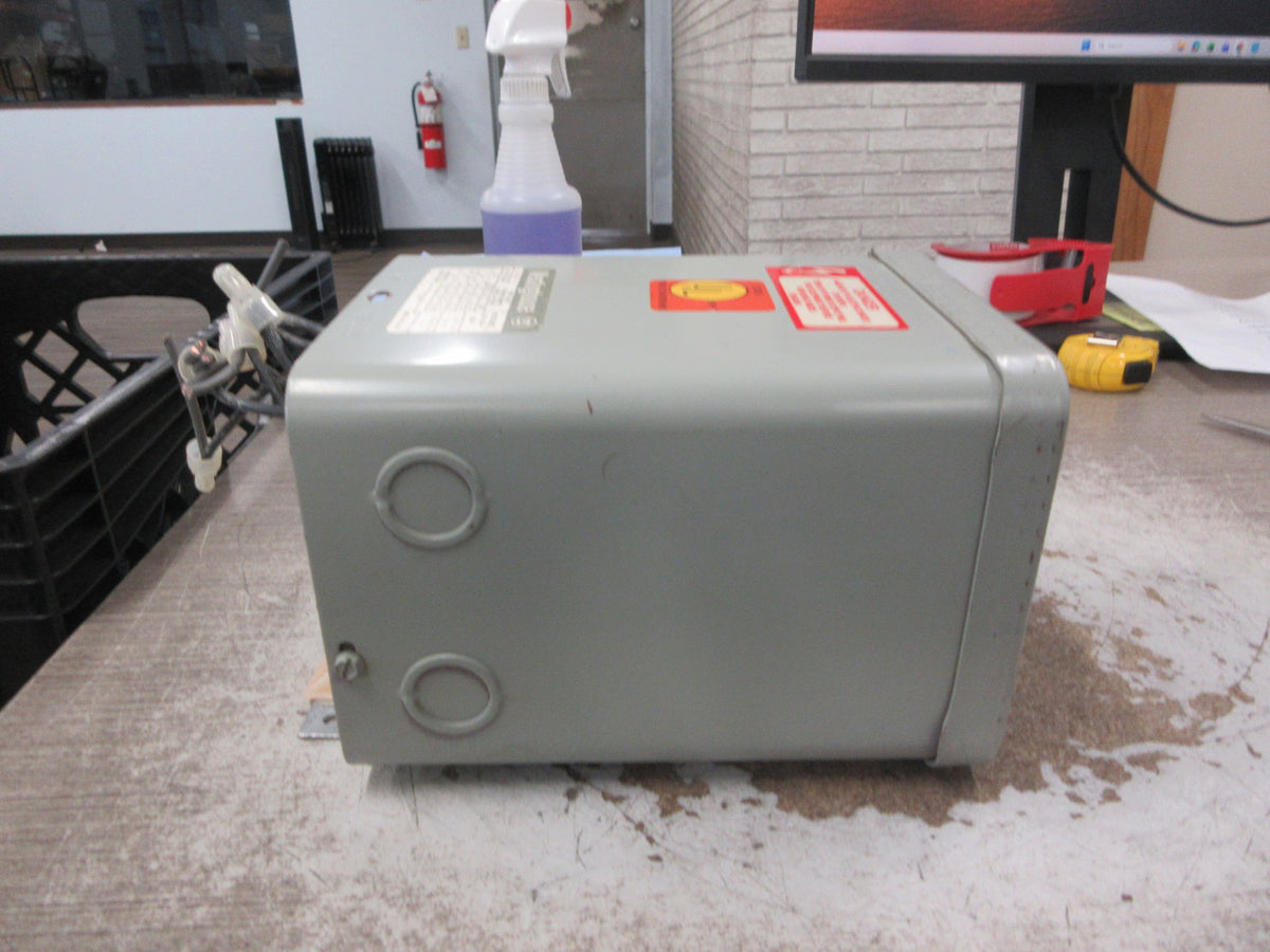 Westinghouse Type EPB Transformer 6E193 1KVA Pri: 240/480V Sec: 120/240V Used