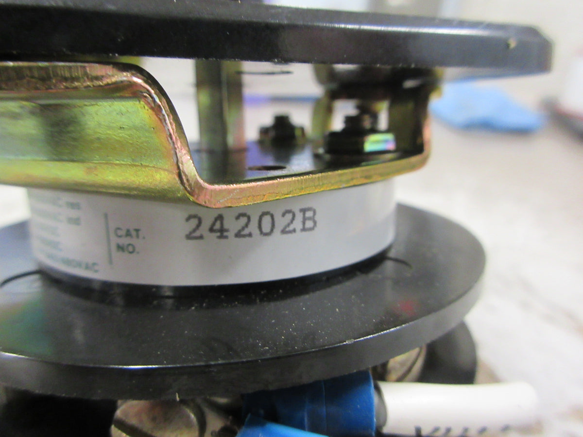 Electroswitch Series 24 Frequency Meter Rotary Switch 24202B Used