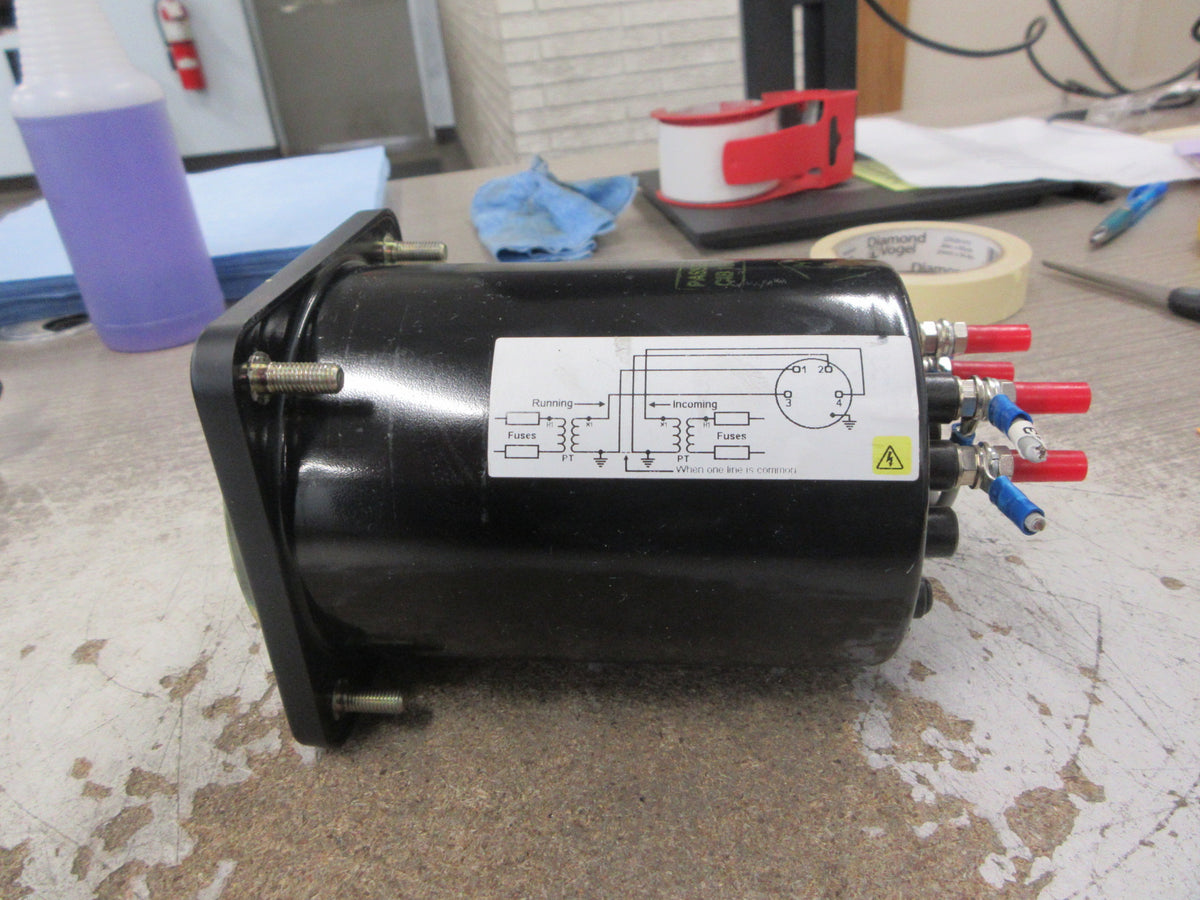 Crompton Synchroscope 077-146A-PRAE-C8-SN 120VAC 60Hz Used