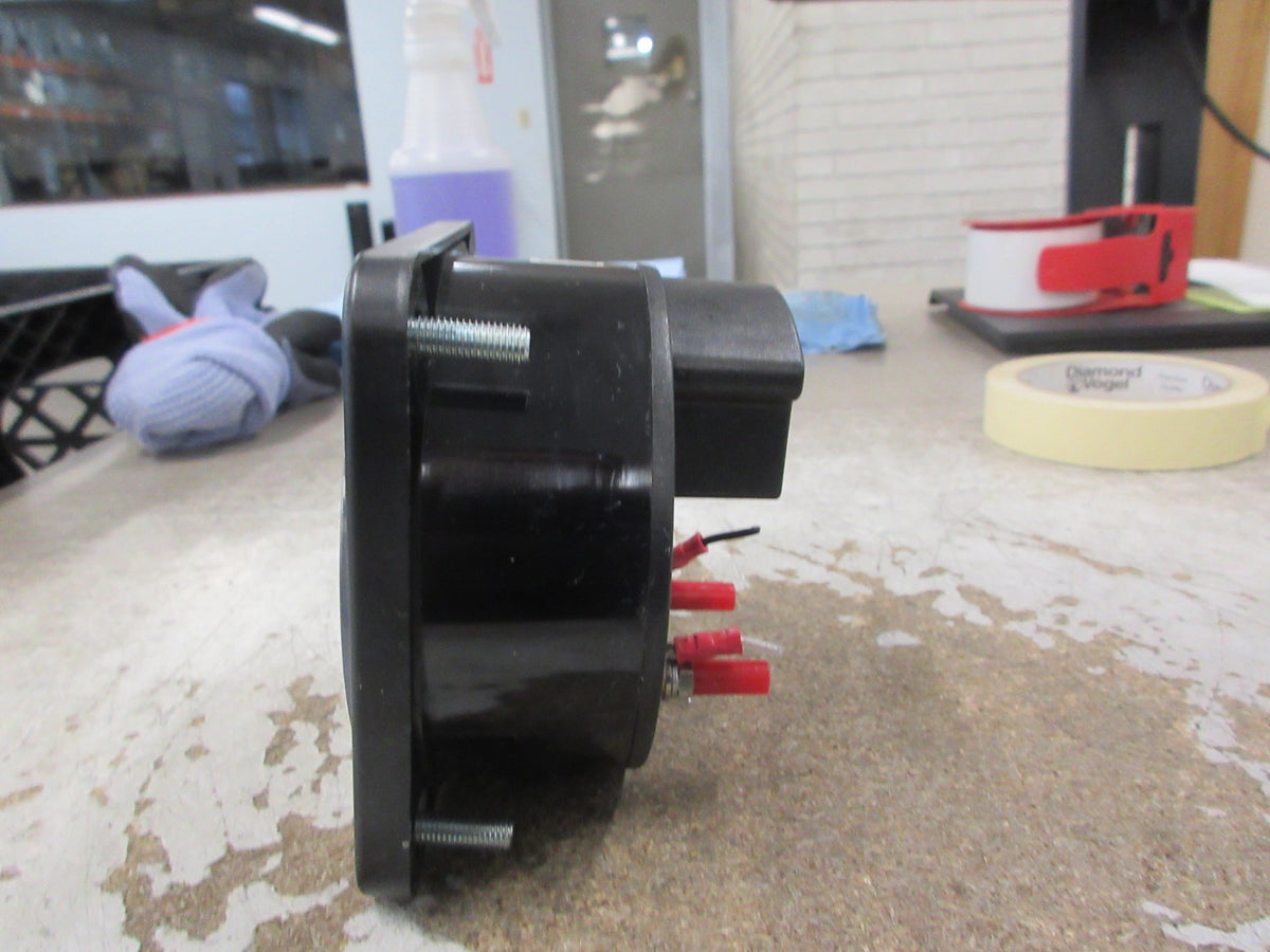 Crompton AC KW/KVAR Meter 007-05AA-FA**-SN Range: 0-4000 KW/KVAR Used