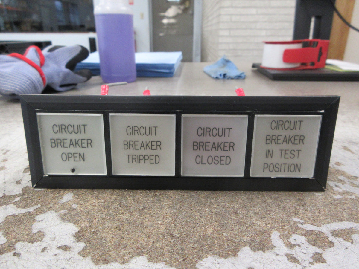 Idec Annunciator SLC40N-0104-DHT2FB 4x1 Used