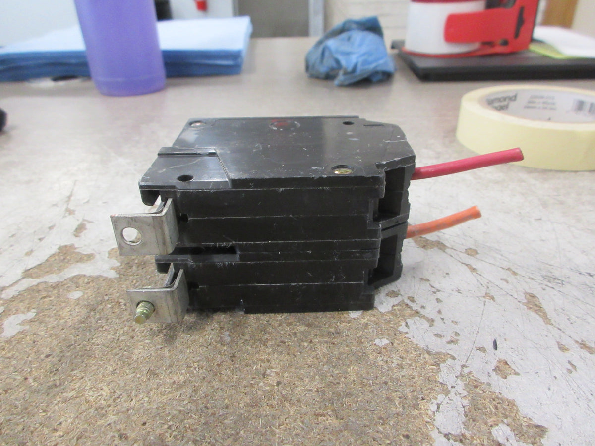 GE Bolt-On Circuit Breaker THHQB2130 30A 120/240V 2P 22K AIC Used