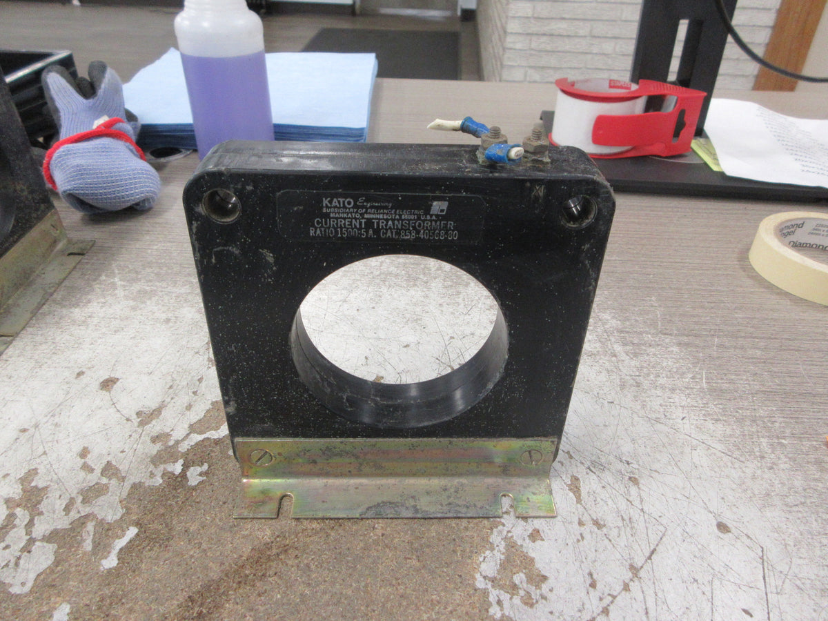 Kato Current Transformer 858-40568-80 Ratio 1500:5A Used