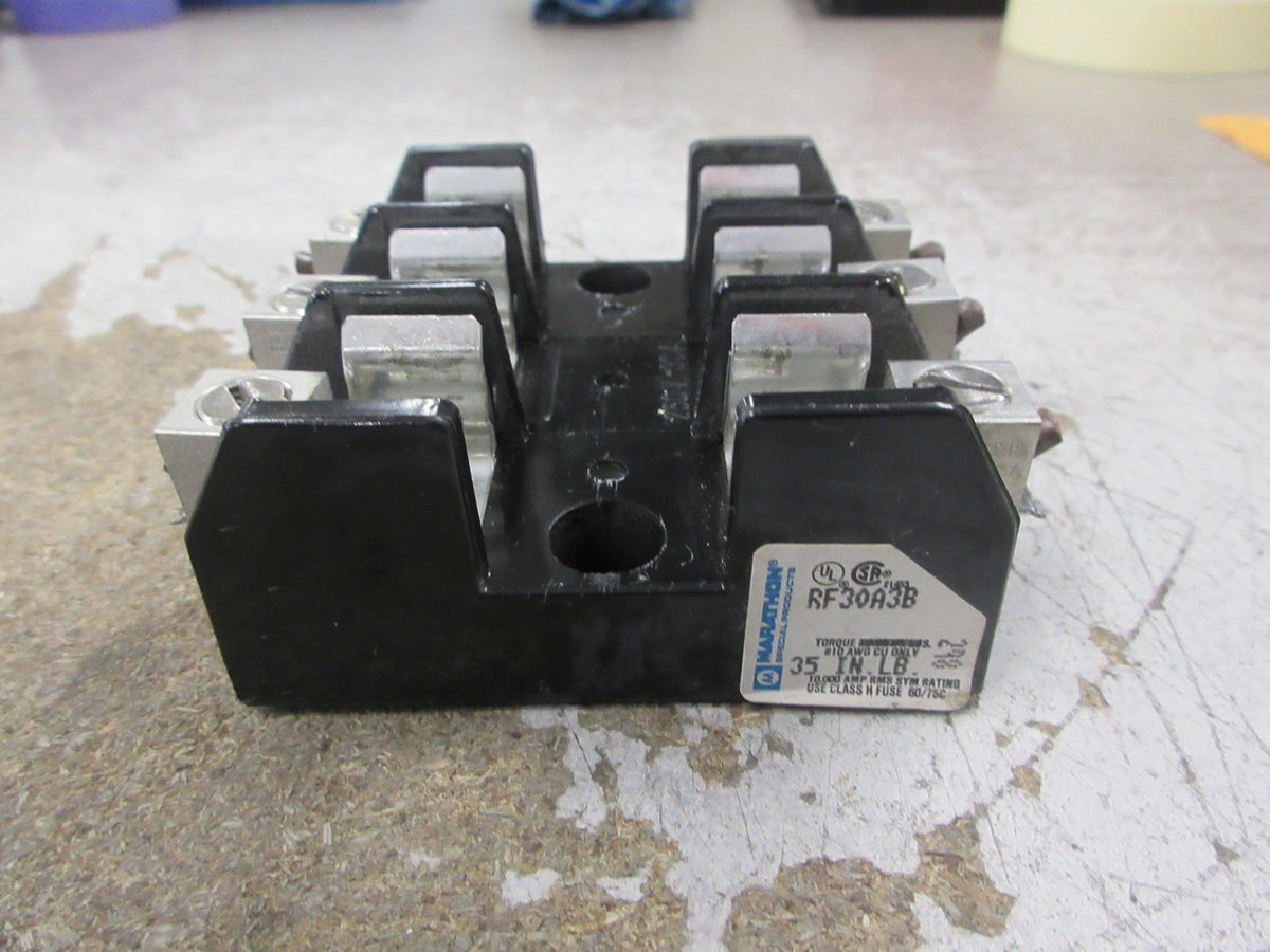 Marathon Fuseholder RF30A3B 30A 250V 3P Used