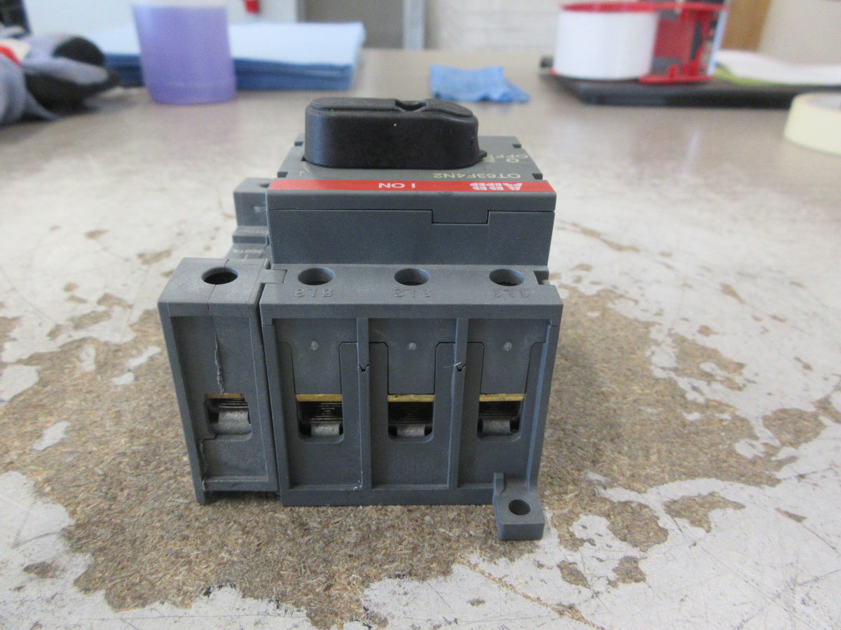 ABB Disconnect Switch OT63F4N2 60A 600V 3Ph *No Handle* Used