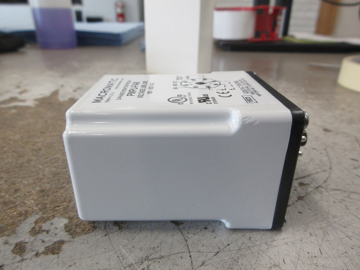 Macromatic Phase Monitor Relay PMPU-FA8 190-500V 3Ph New Surplus