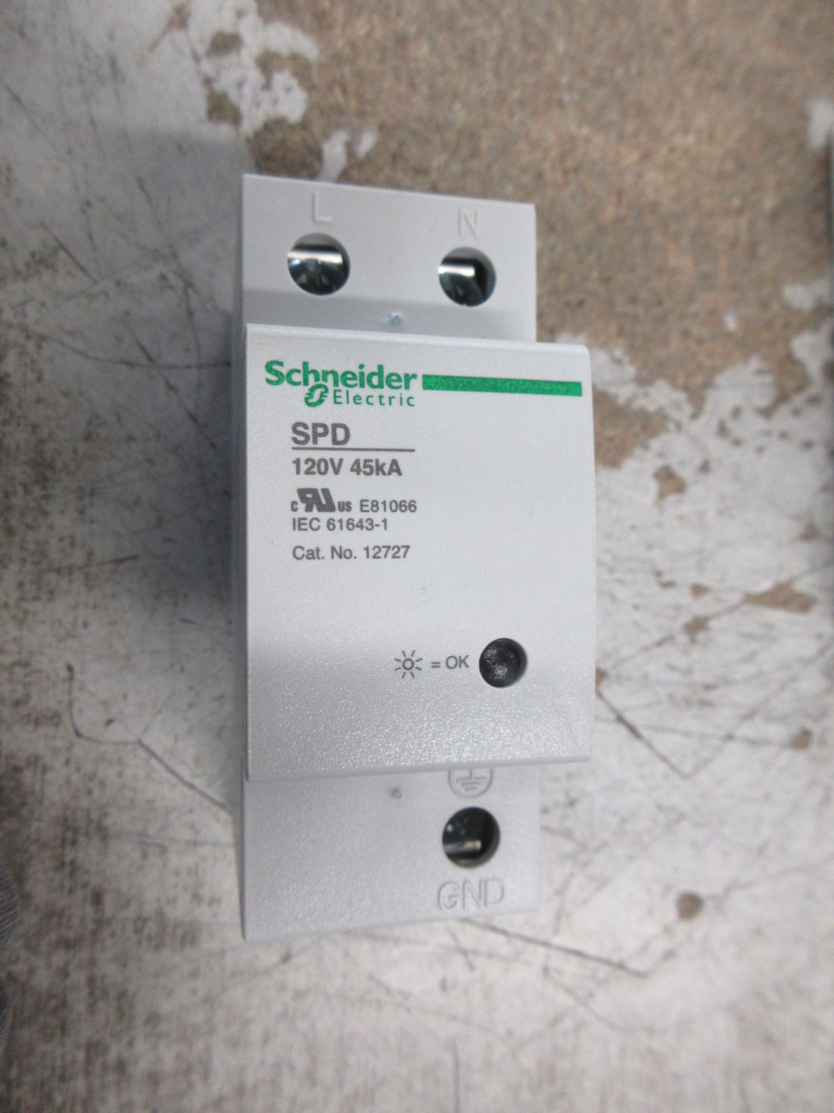 Schneider Electric Surge Protective Device 12727 120V 50/60Hz New Surplus